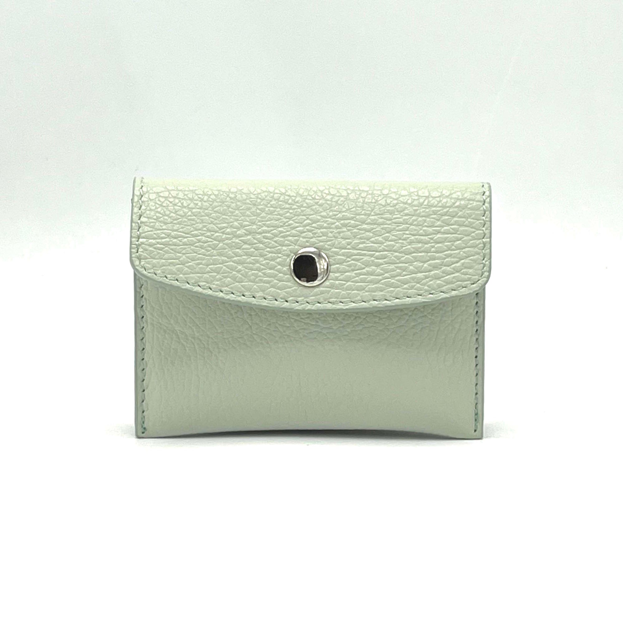 Summer collection, Genuine leather coin purse, Made in Italy, art. PO02
