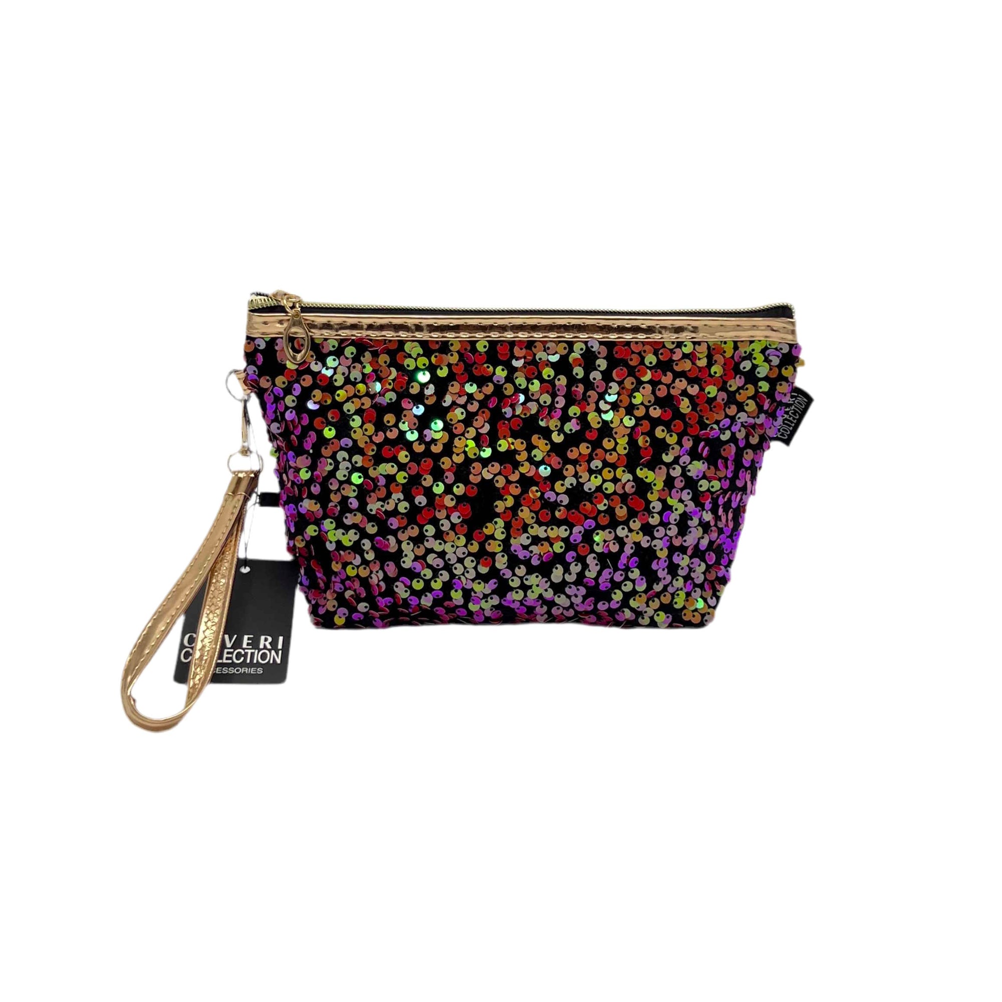 Wristlet cosmetic bag, Coveri collection, art. 244955