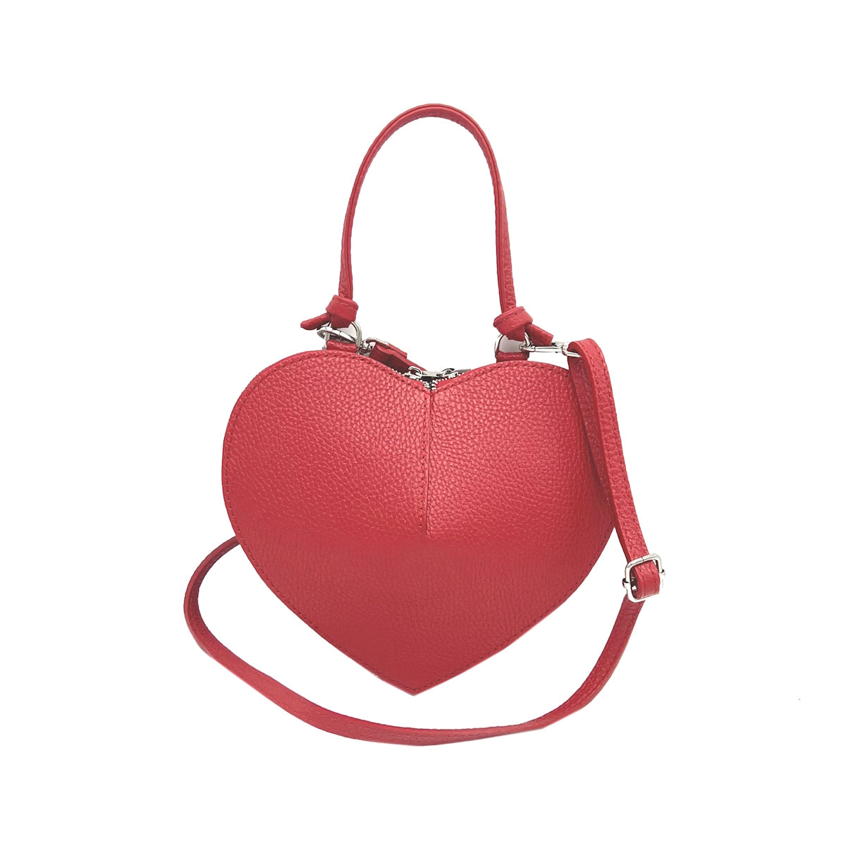 Genuine leather shoulder bag, Made in Italy, art. 112587