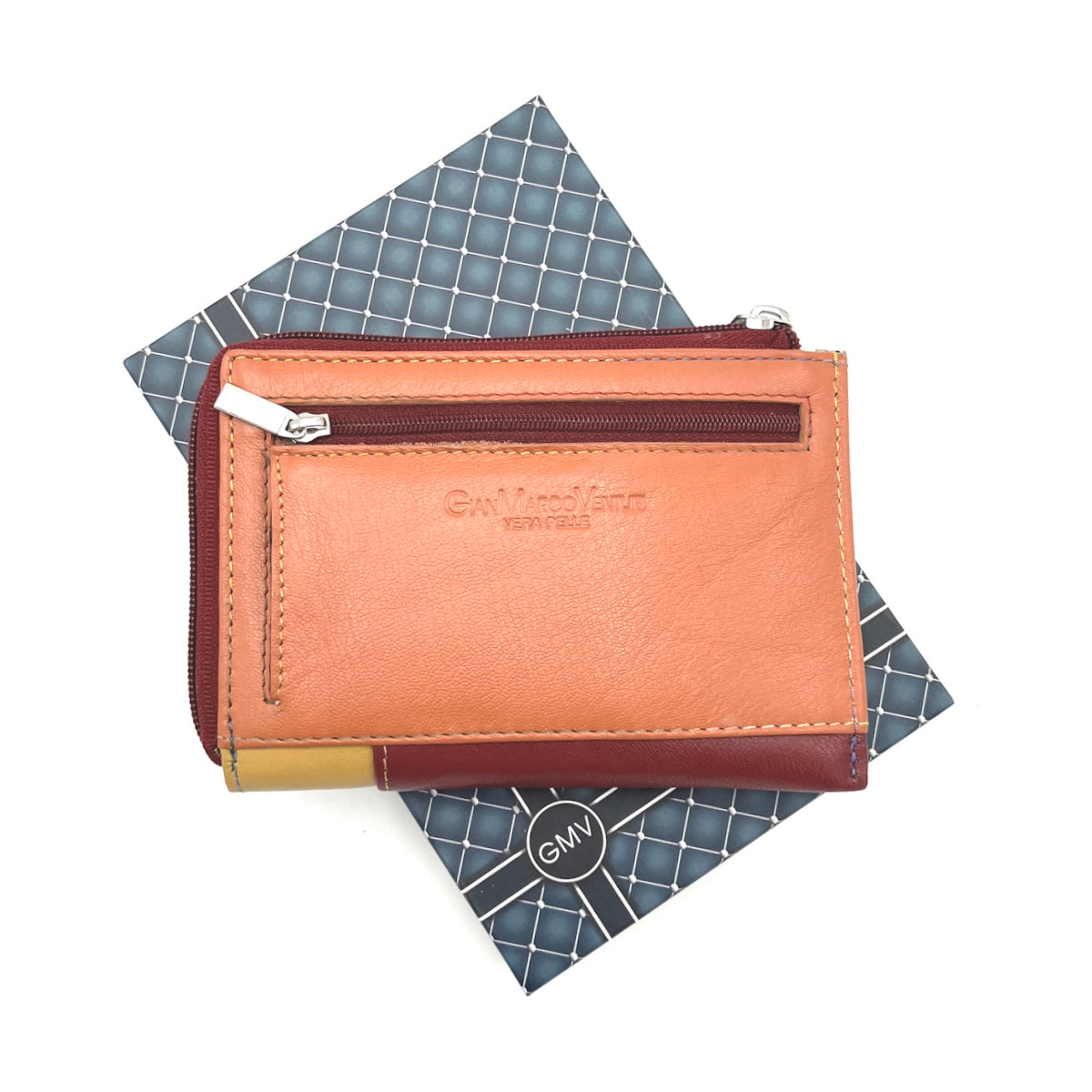 Genuine leather passport holder, Brand GMV, art. GMV80-PASS