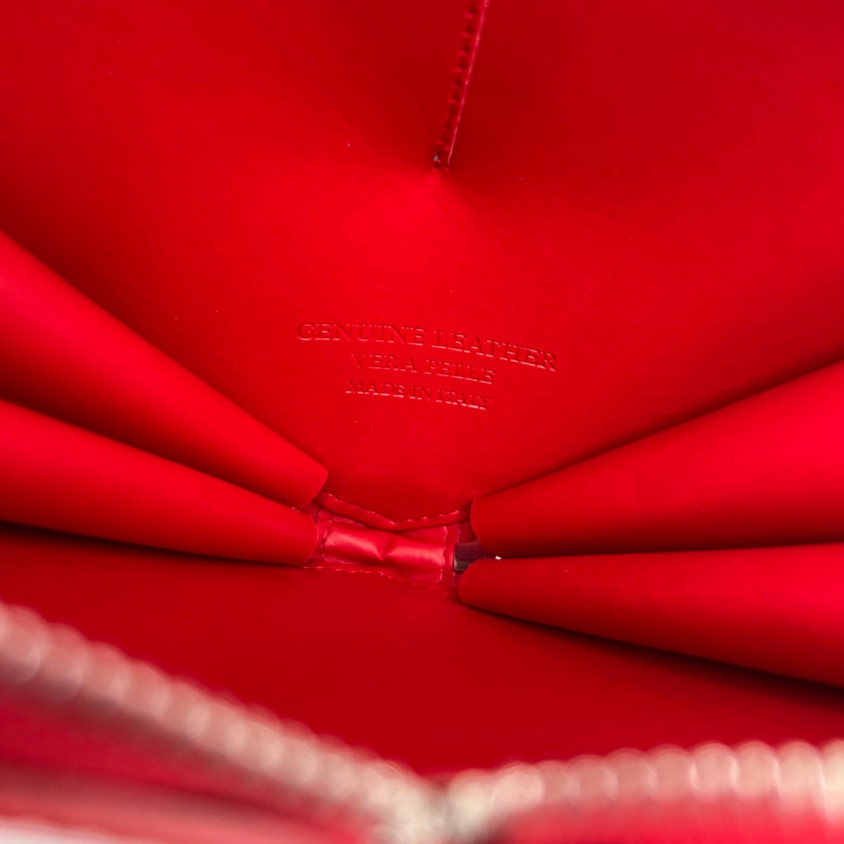 Genuine leather shoulder bag, Made in Italy, art. 112587