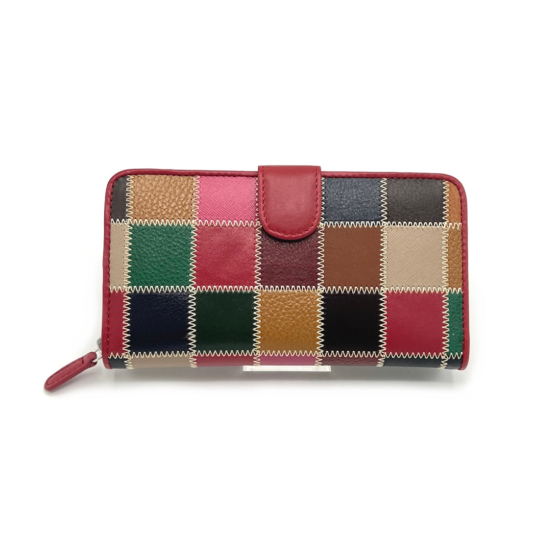 Women's Genuine Leather Patchwork Wallet, art. 850.500