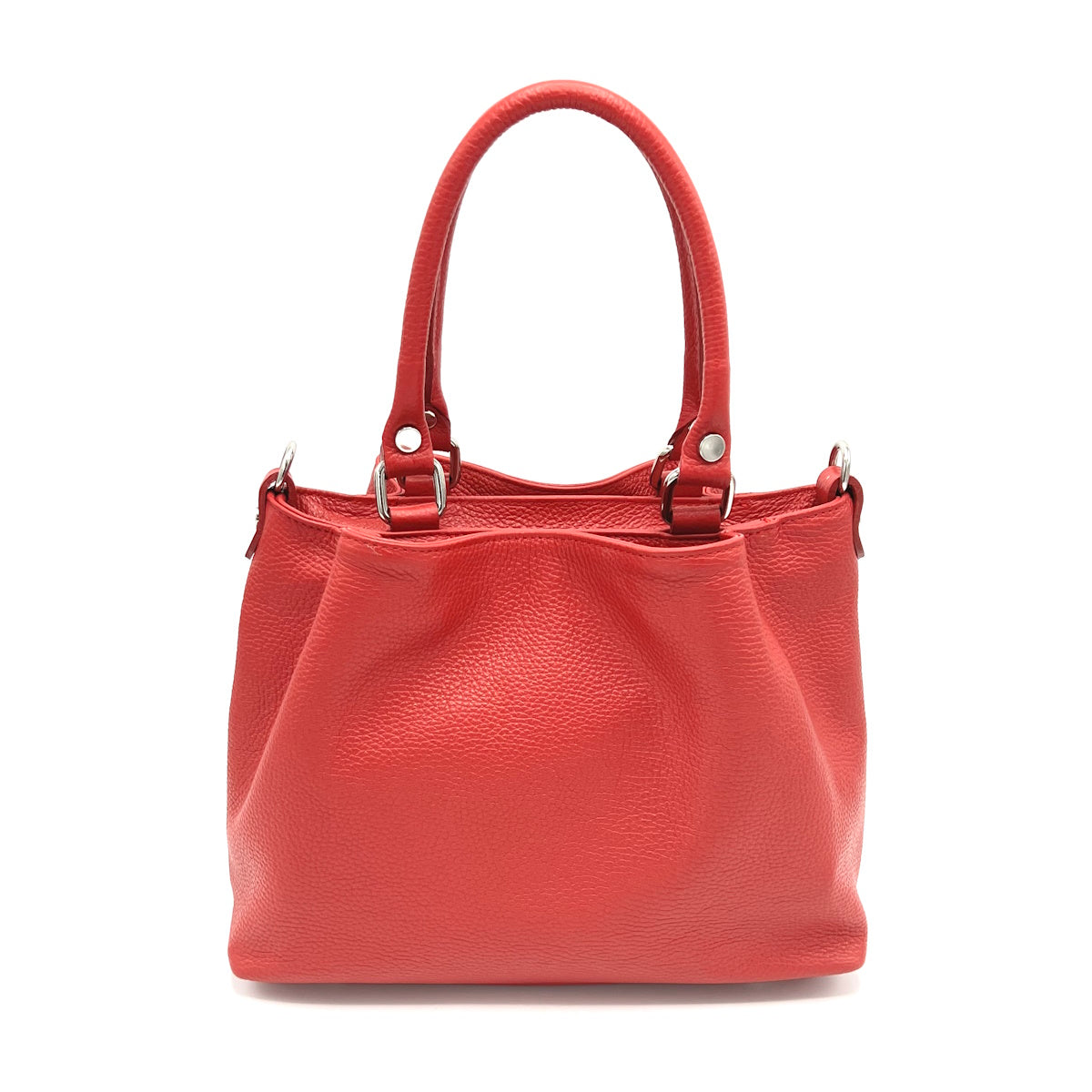 Genuine leather shoulder bag, Made in Italy, art. 112565