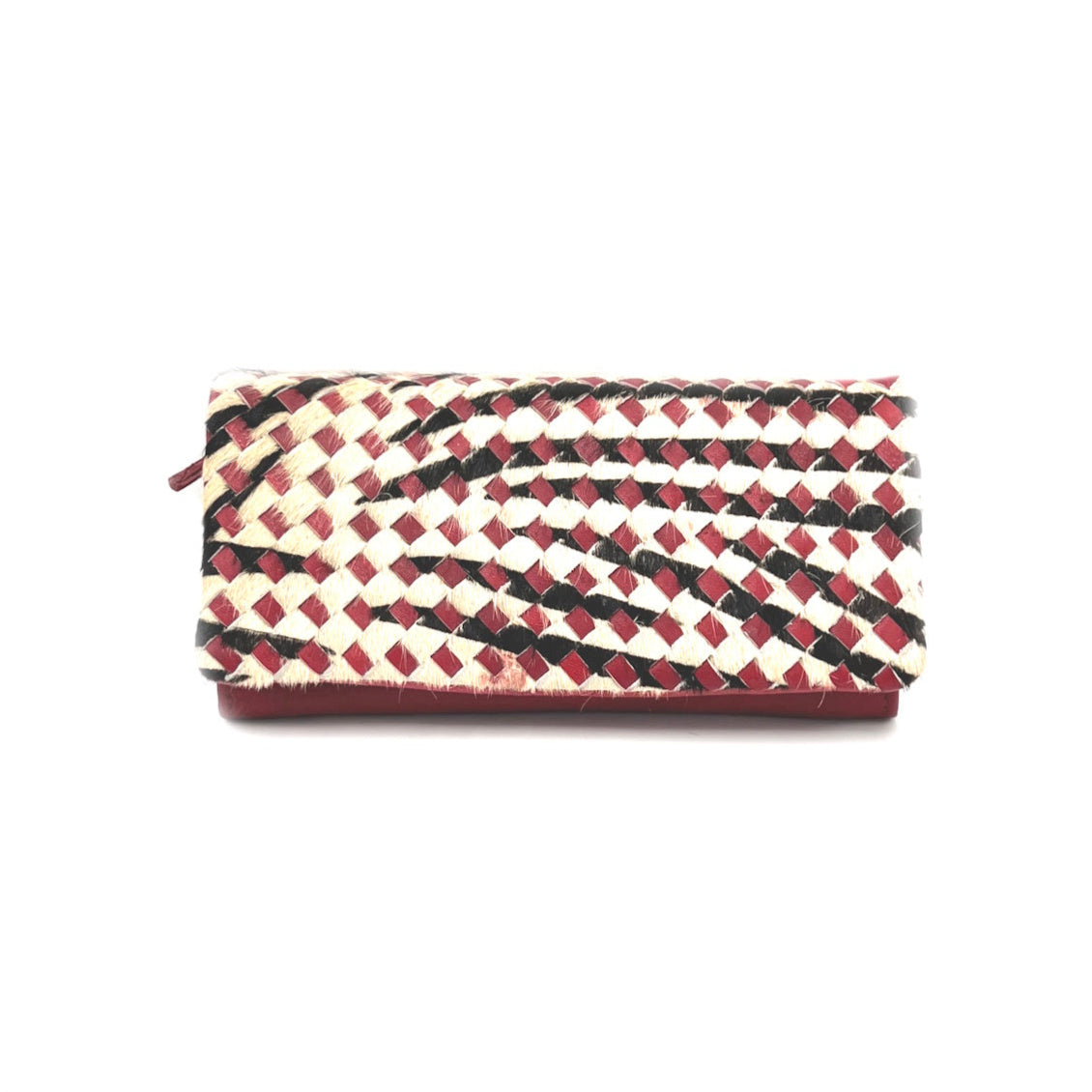 Wallet in washed leather, vintage effect, art. ZE1033