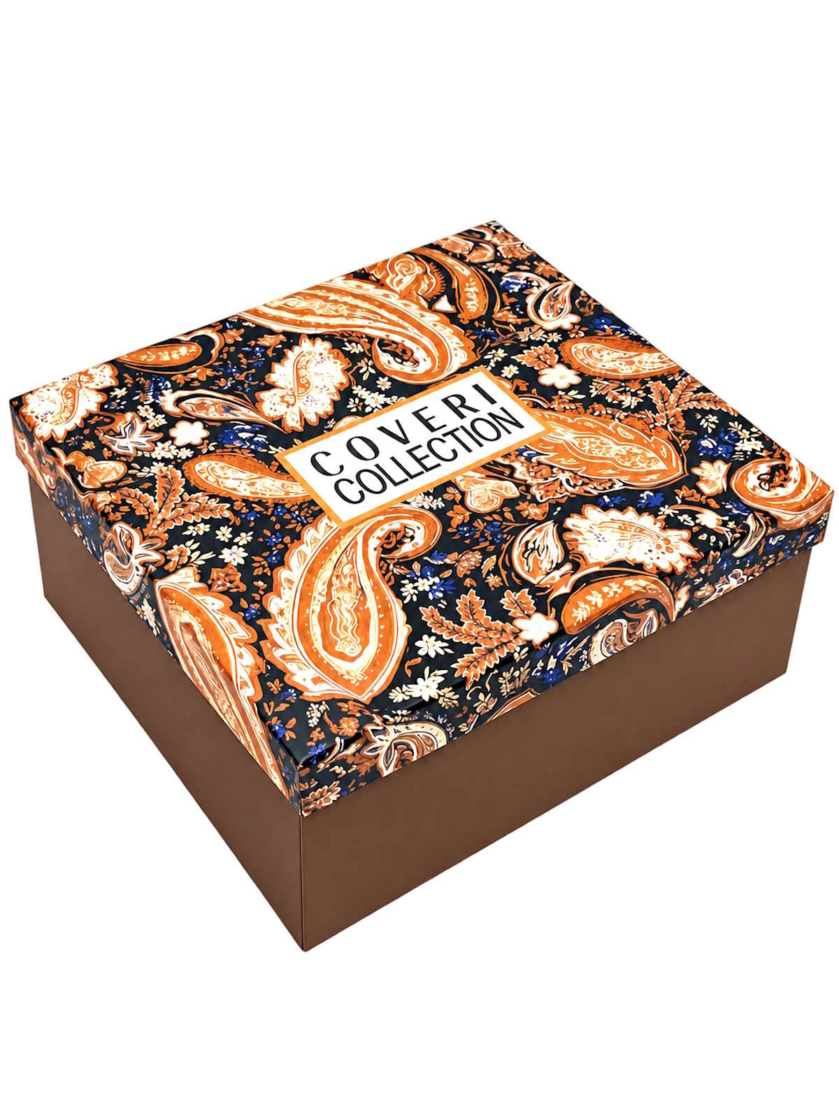 Christmas Gift for Her | Warm Fringed Flower Scarf with Gift Box, art. 263014C