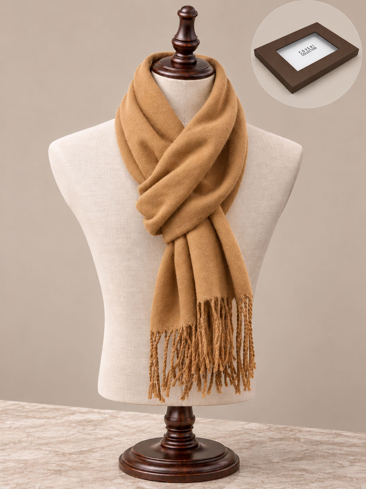 Christmas Gift for Him | Classic Men's Scarf with a Soft Cashmere-Like Feel,  Art. 261511