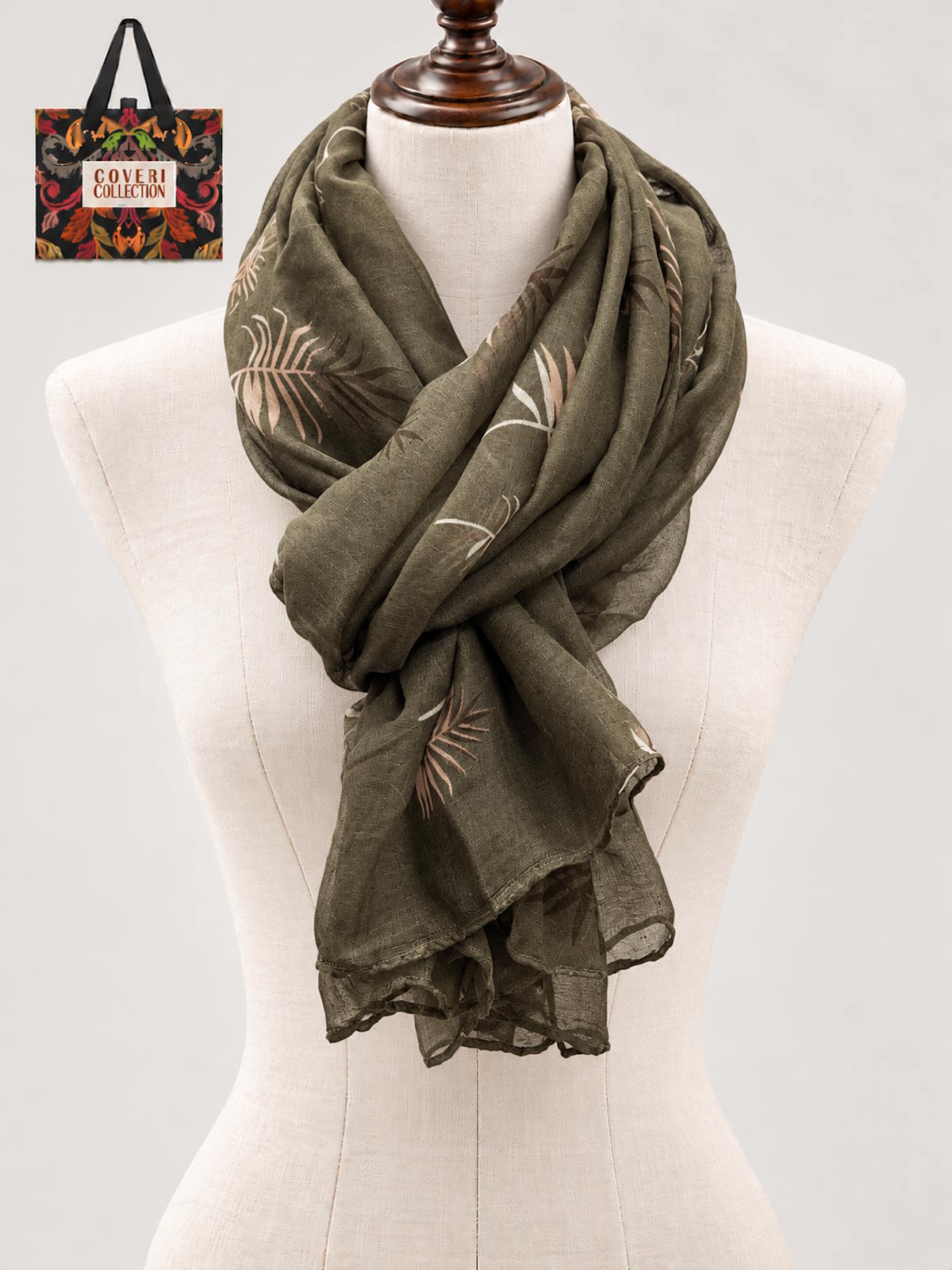 Christmas Gift for Her | Women's Light Scarf with Gift Box,  Art. 262027