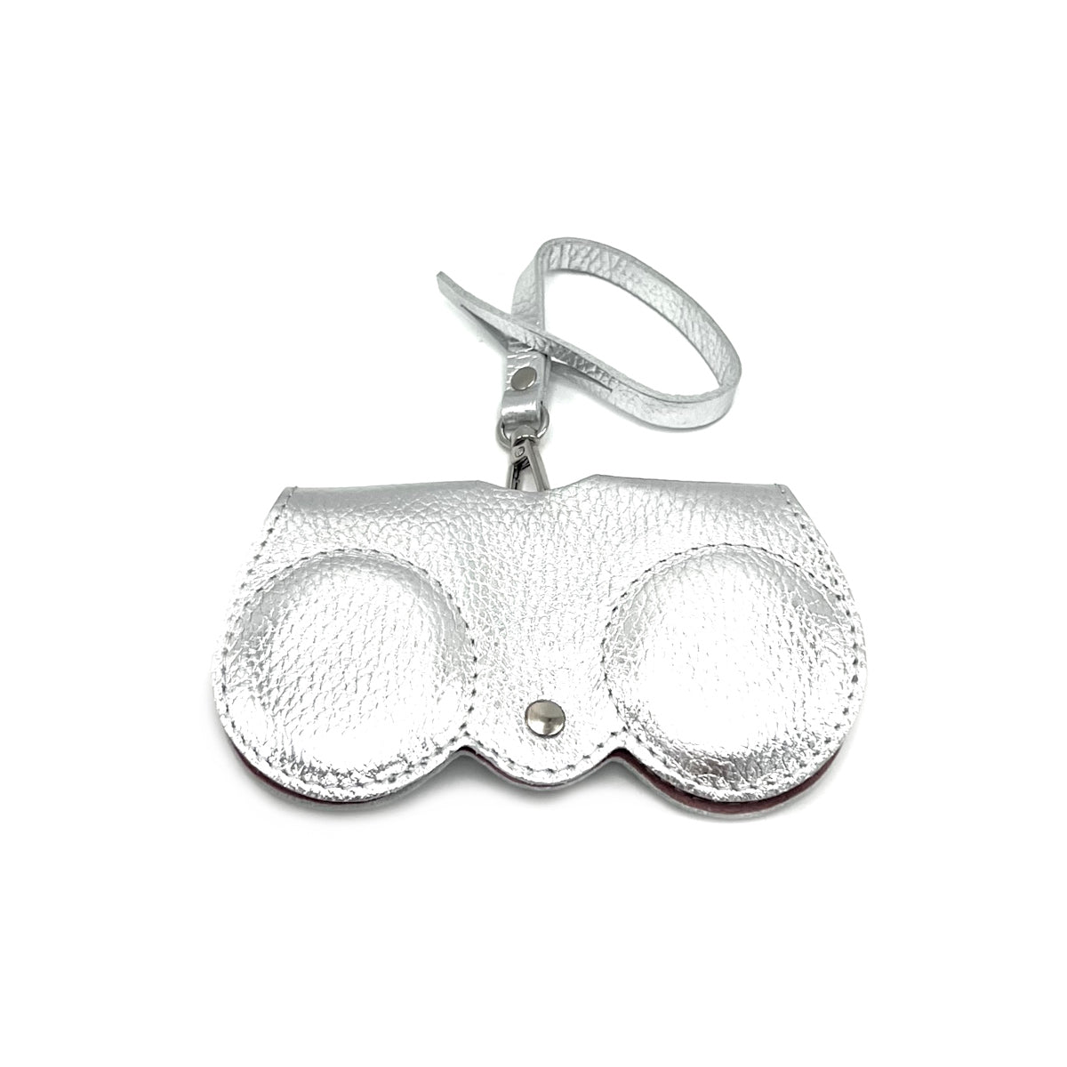 Portaocchiali agganciabile in pelle laminata, art. CU02LA