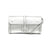 Pochette in pelle laminata, Made in Italy, art. 112532LA