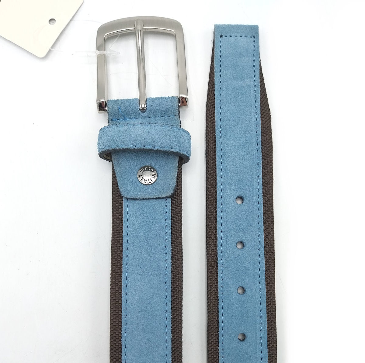 Genuine leather belt, Made in Italy, art. S024-40