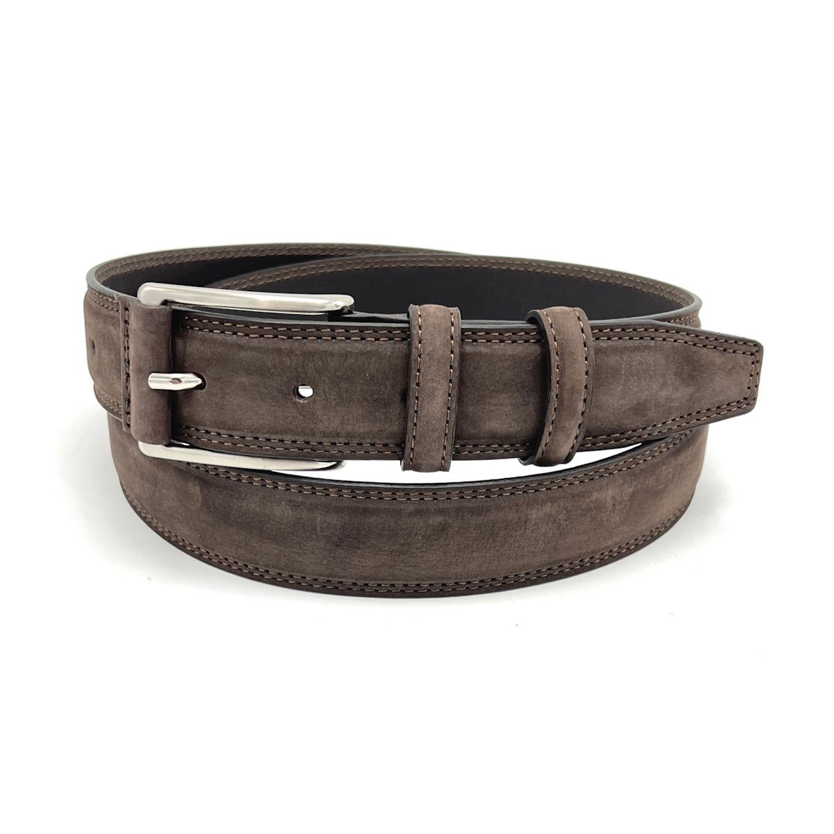 Vintage effect genuine leather belts for men, Made in Italy, Suie Valentini, art. 1650/35.391