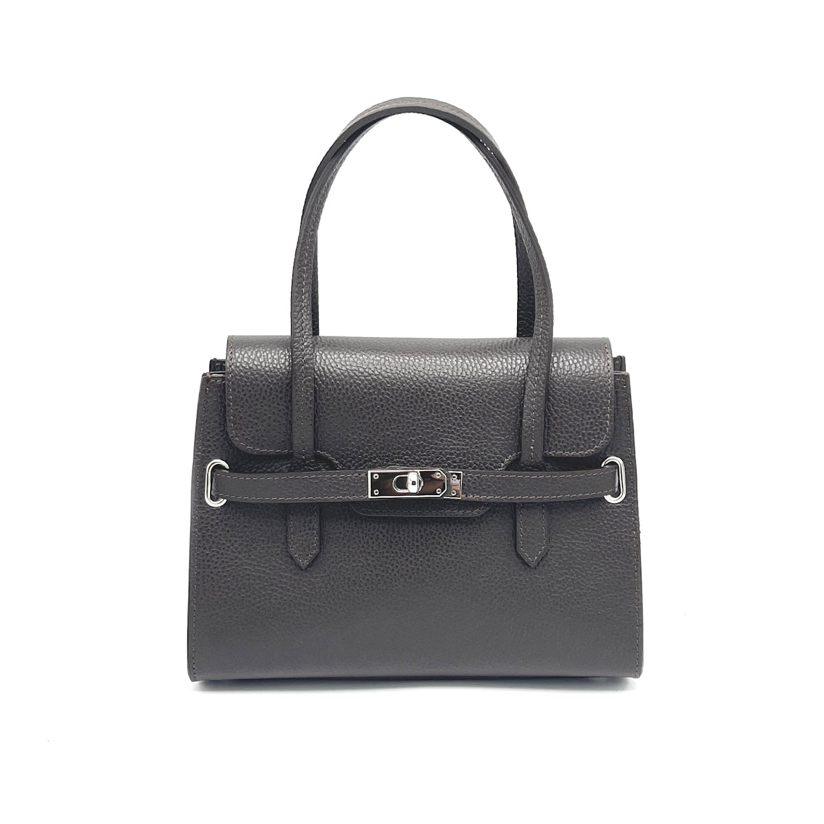 Genuine leather shoulder bag, Made in Italy, art. 112598