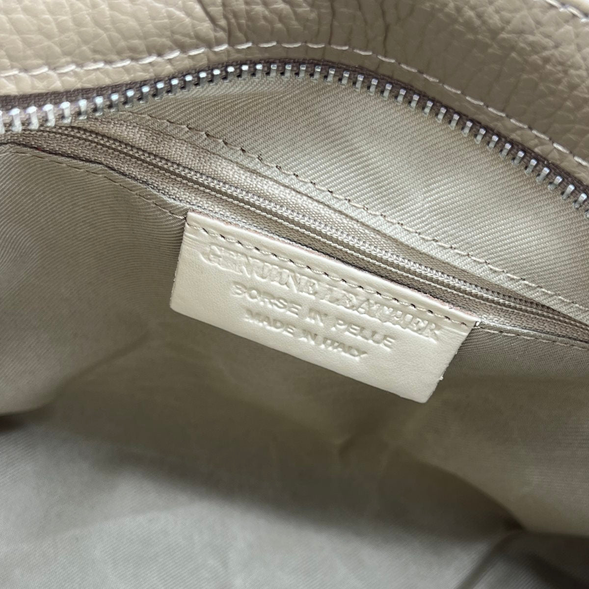 Genuine leather shoulder bag, Made in Italy, art. 112565