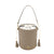 Genuine leather bucket bag, Made in Italy, art. 112613