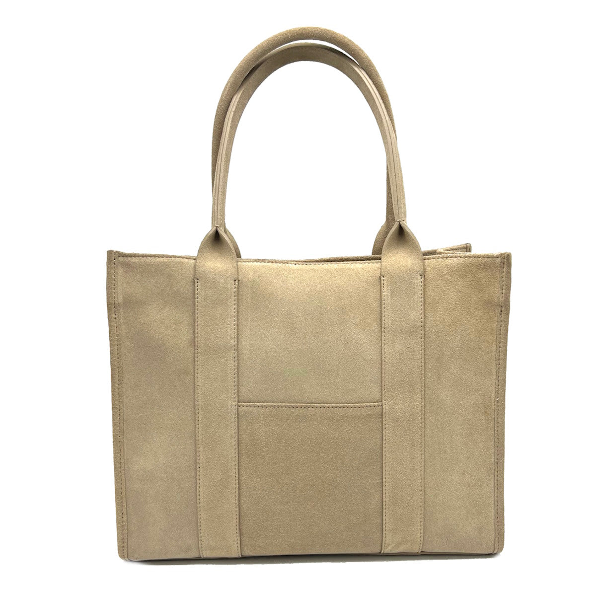 Suede leather tote bag, Made in Italy, art. 112578