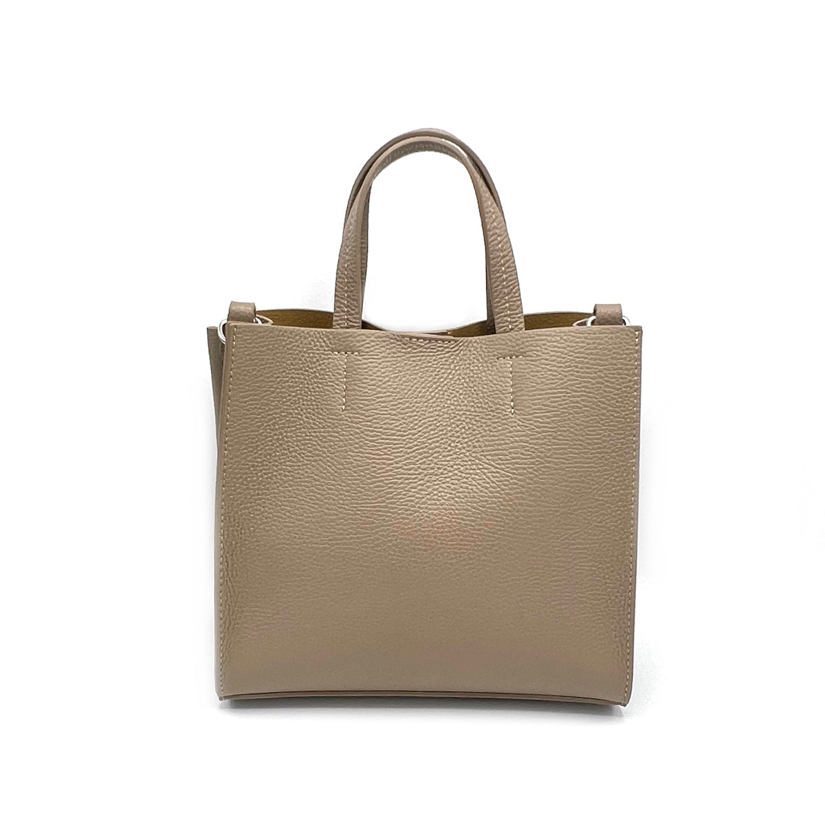 Genuine leather shoulder bag, Made in Italy, Medium size, art. 112566