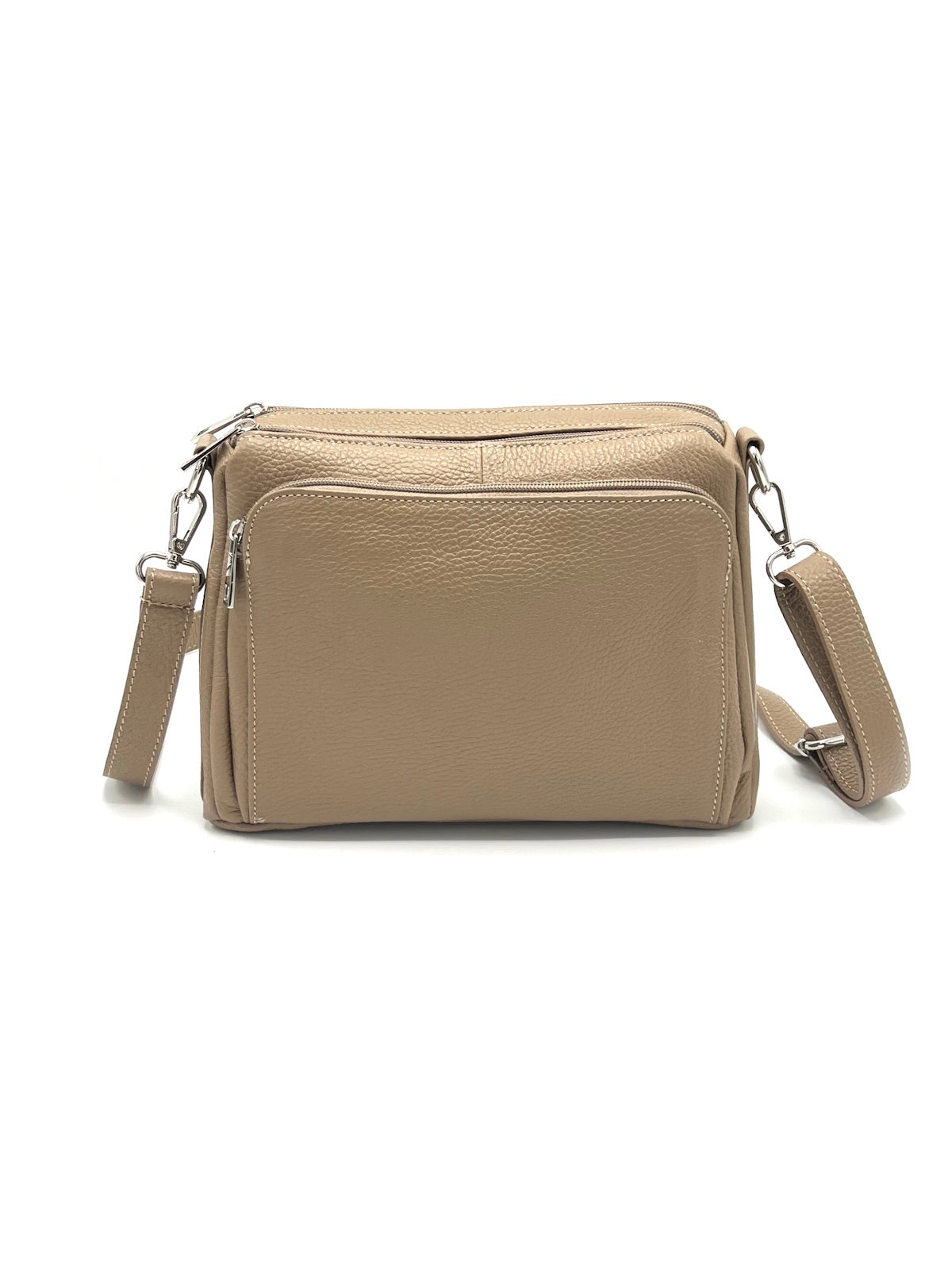 Genuine leather shoulder bag, Made in Italy, art. 112650