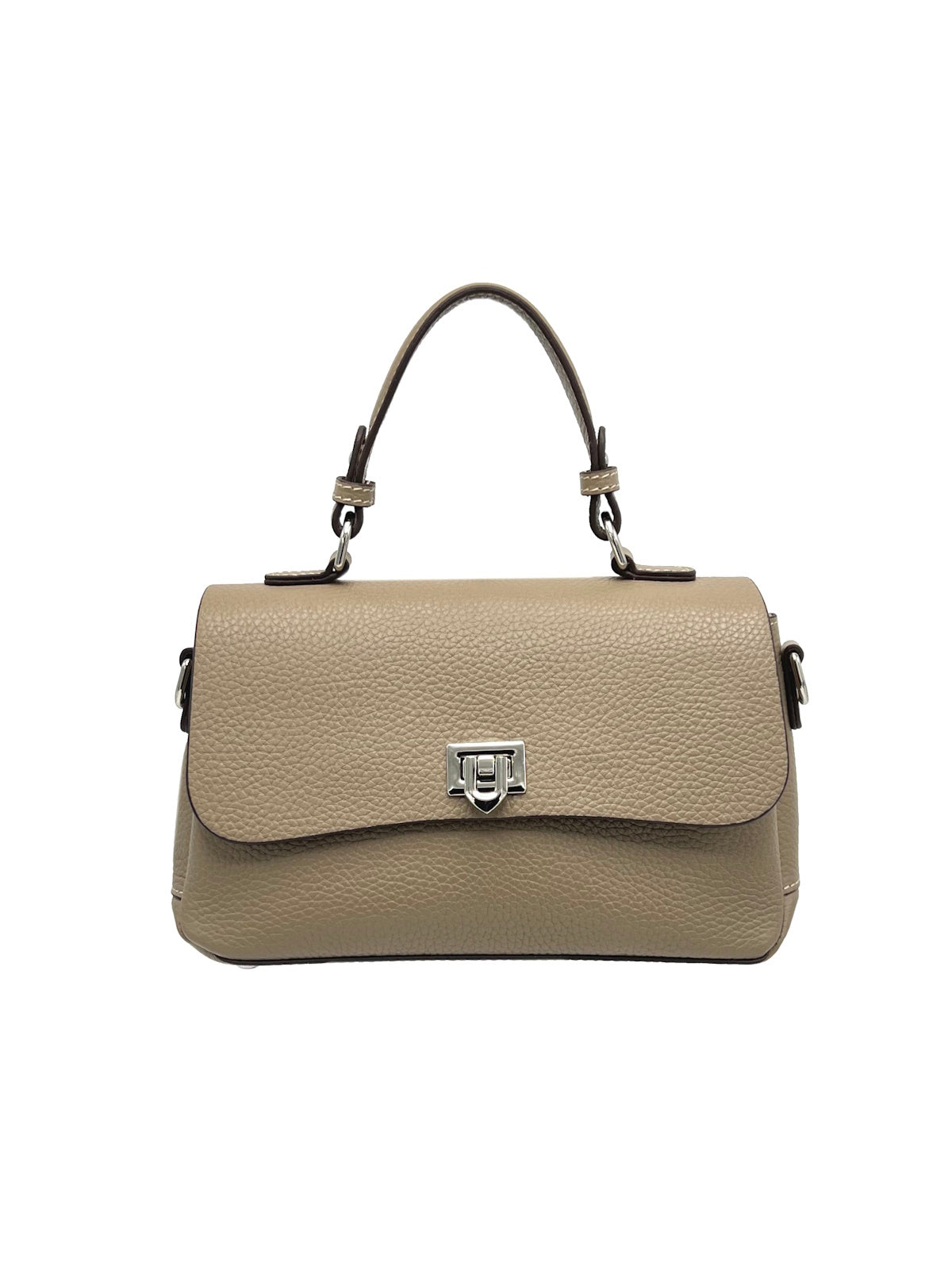 Women's Genuine Leather Shoulder Bag, Suie Valentini,  Made in Italy, art. 2404NEW