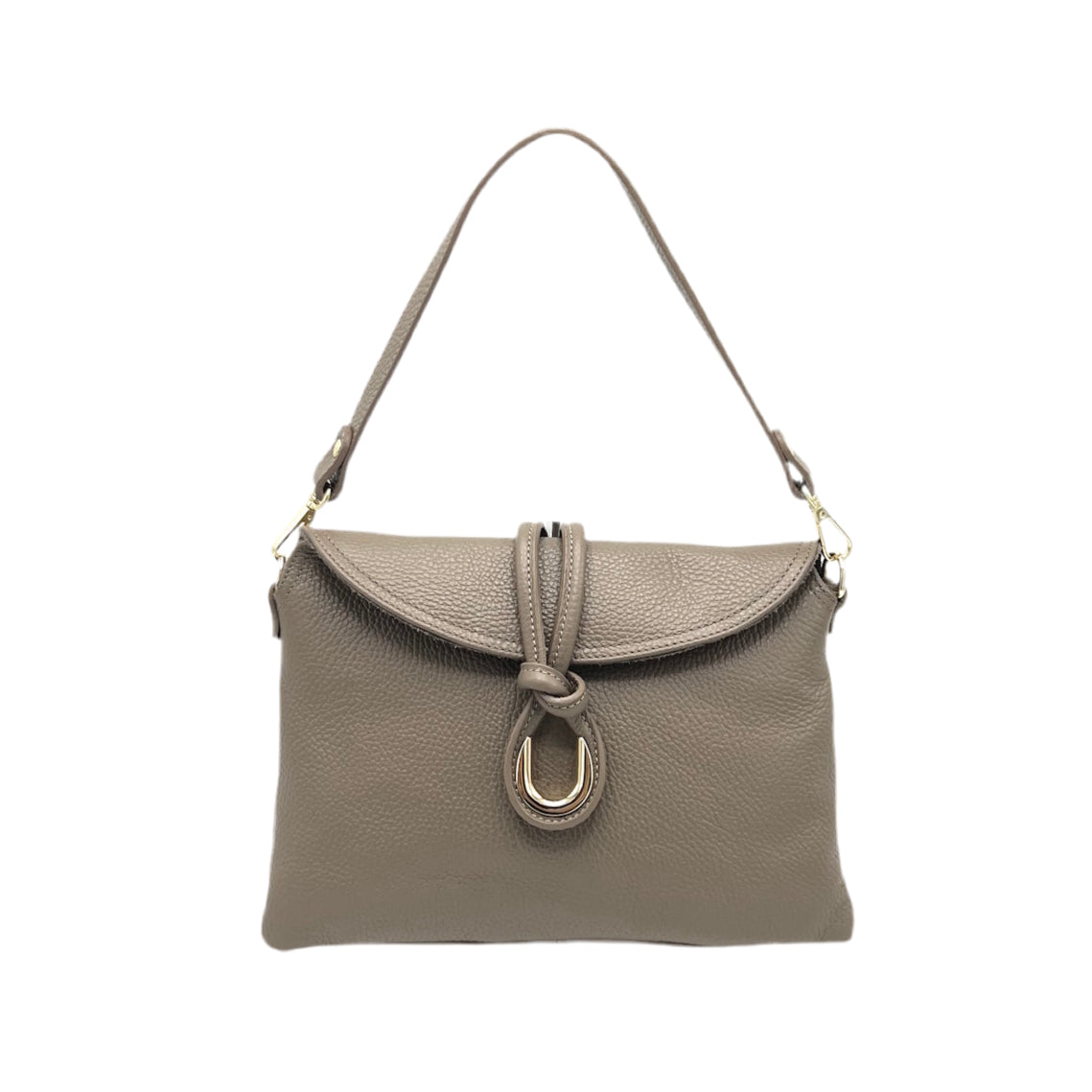 Genuine leather shoulder bag, Made in Italy, art. 112651