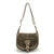 Suede leather saddle bag, Made in Italy, art. 112642