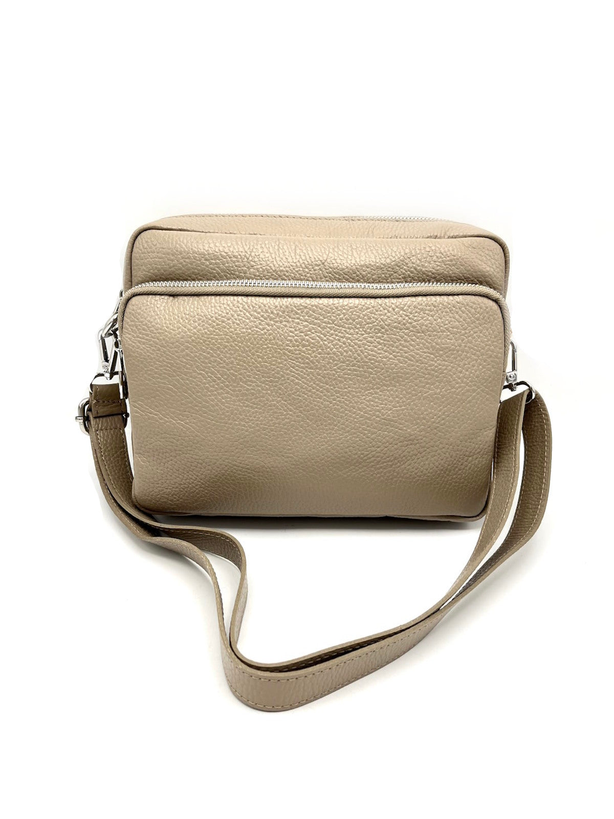 Women's Genuine Leather Shoulder Bag, Made in Italy, art. 112425