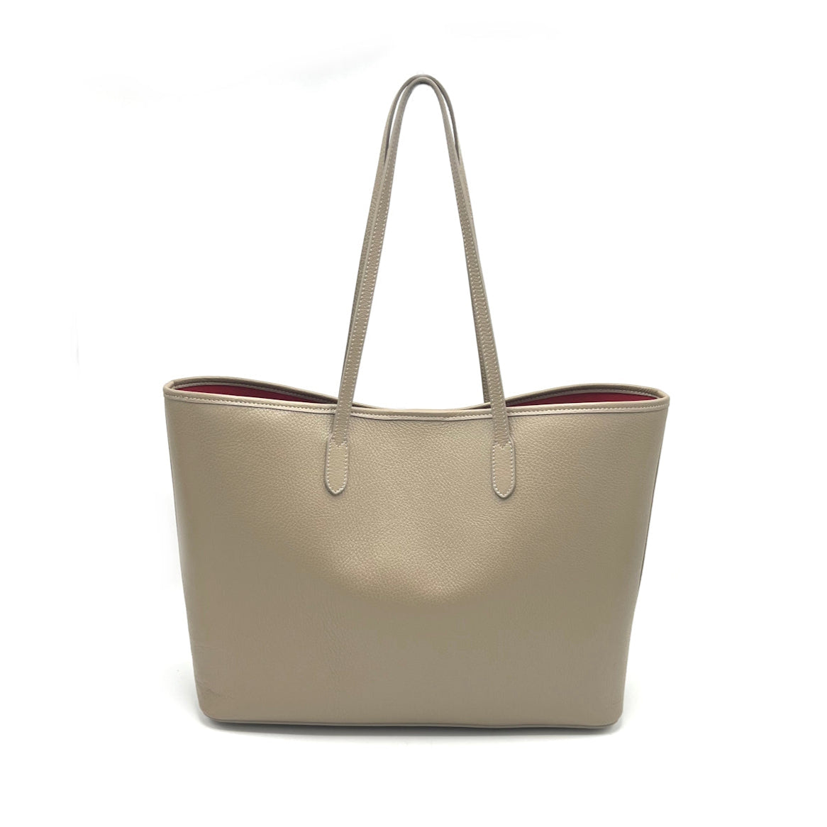 Genuine leather shopping bag, for women, Made in Italy, art. 112418