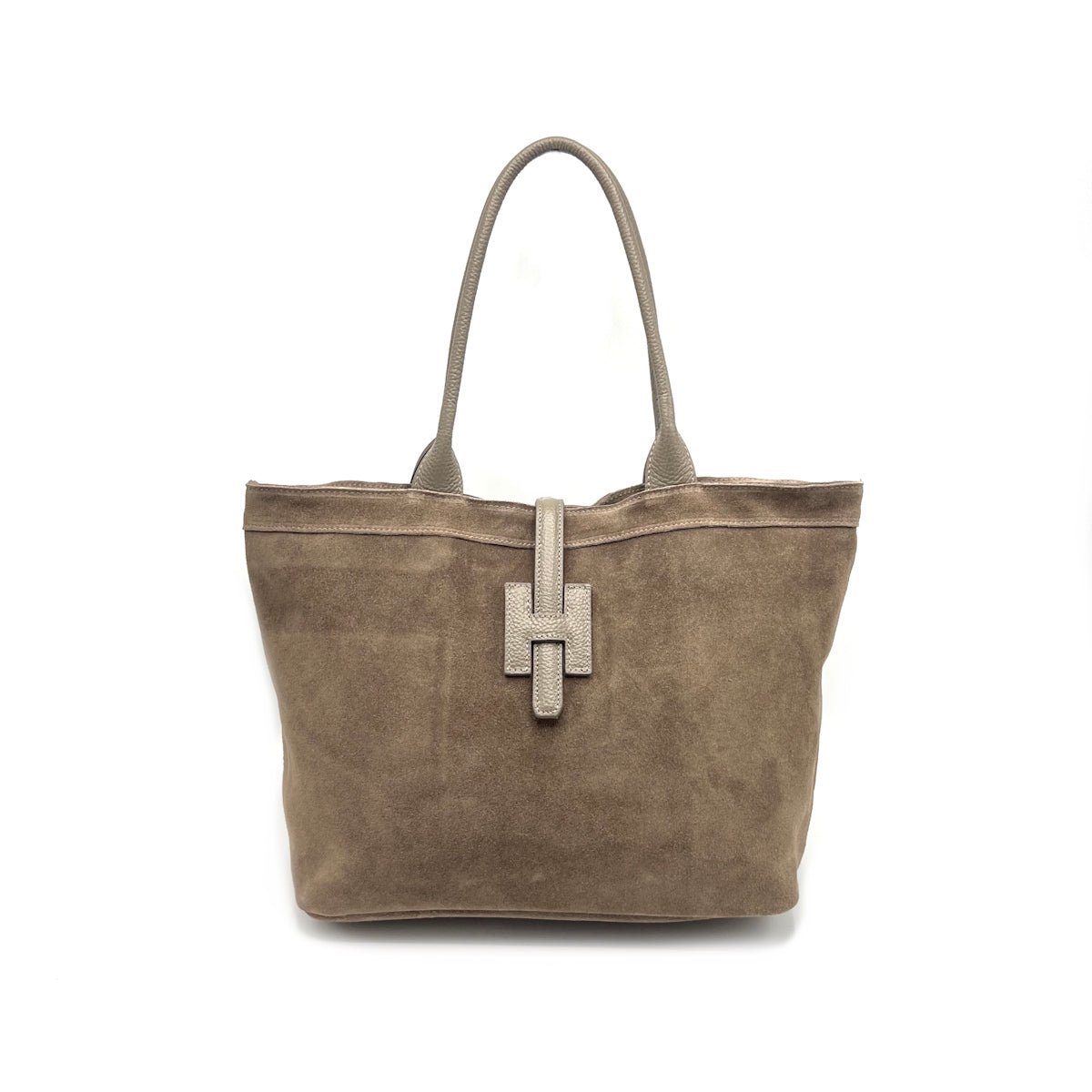 Suede leather crossbody bag, Made in Italy, art. 112626