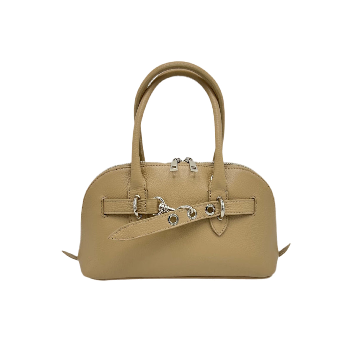 Genuine leather shoulder bag, Made in Italy, art. 112547