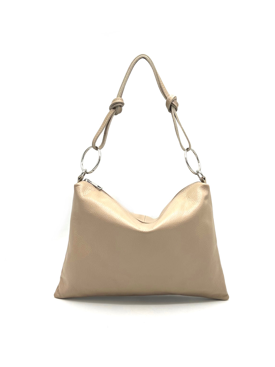 Women's Genuine Leather Shoulder Bag, Made in Italy, art. 112586New