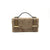 Suede leather mini clutch bag with chain, Made in Italy, art. 112629