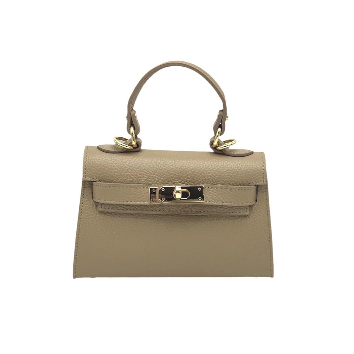 Genuine leather shoulder bag, Made in Italy, art. 112609