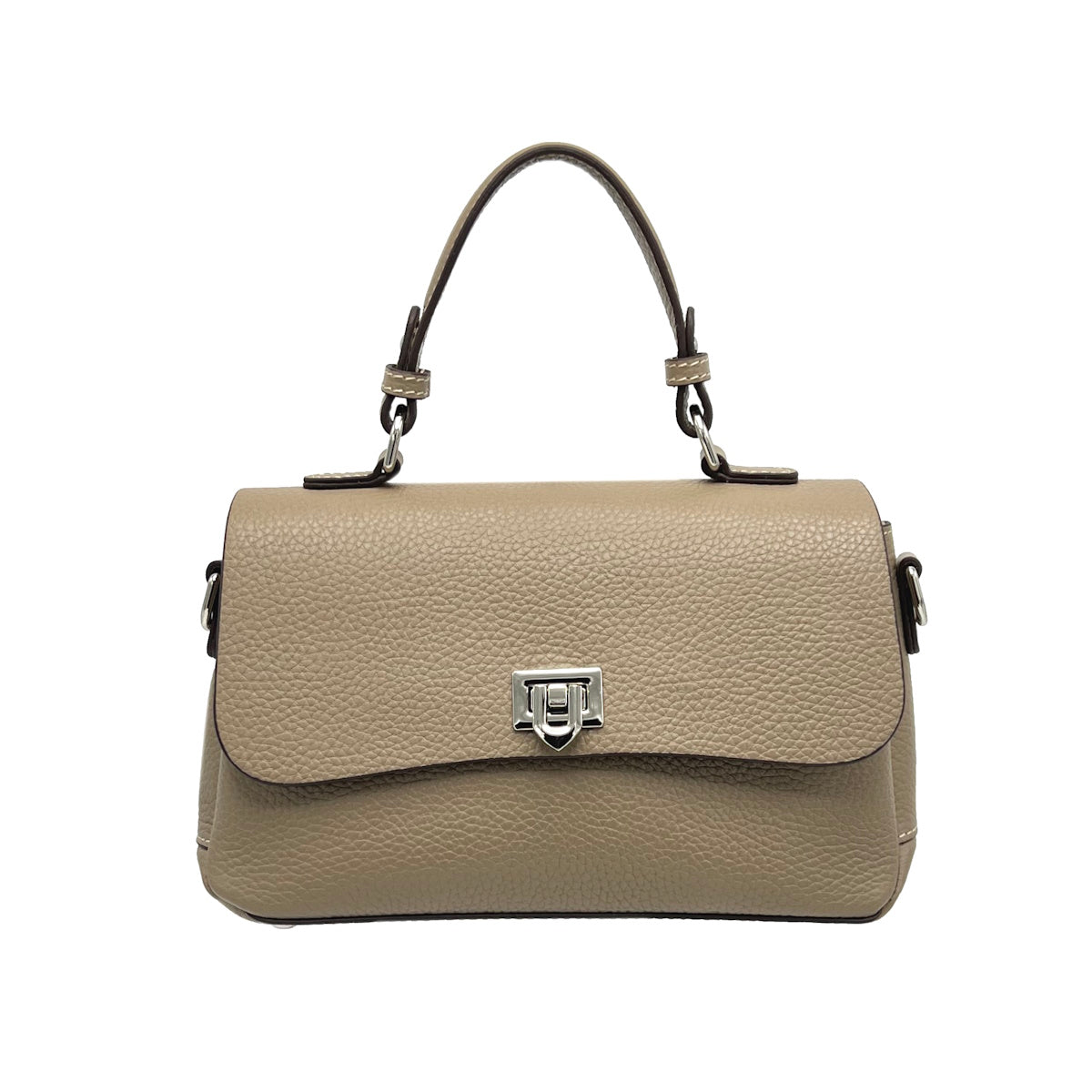 Genuine leather shoulder bag, Suie Valentini,  Made in Italy, art. 2404.500