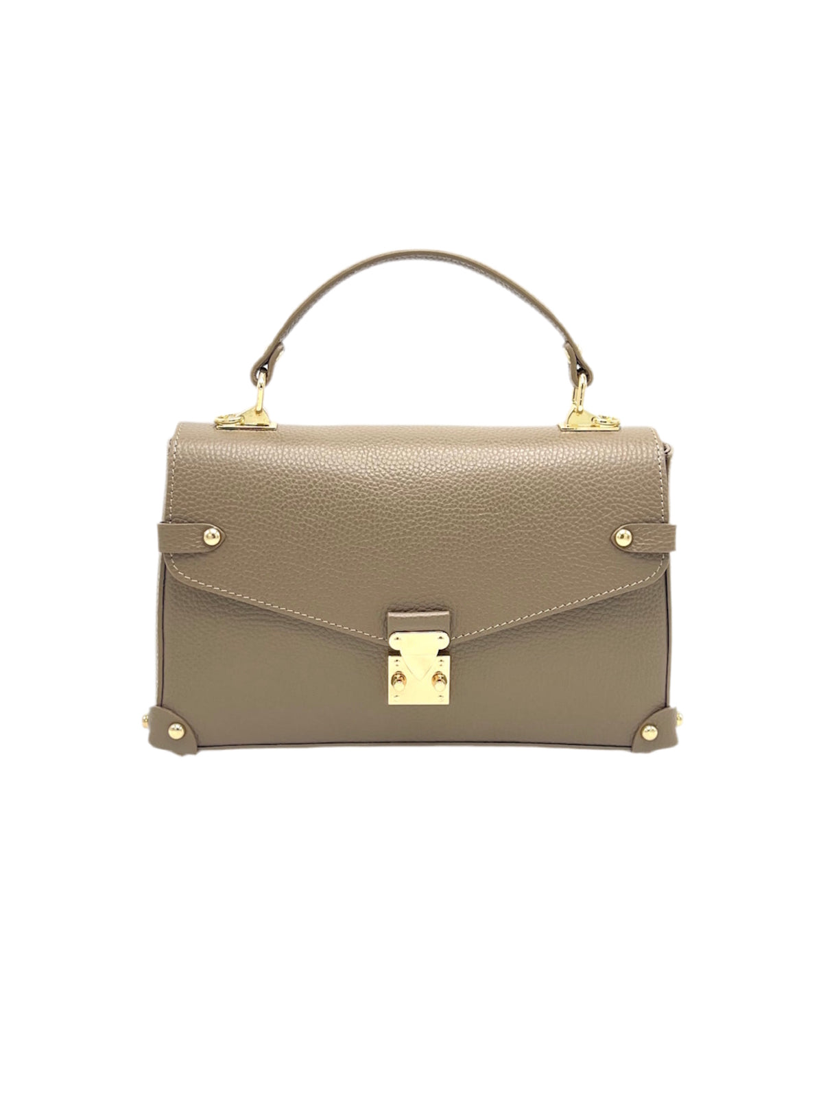 Genuine leather shoulder bag, Made in Italy, art. 112639