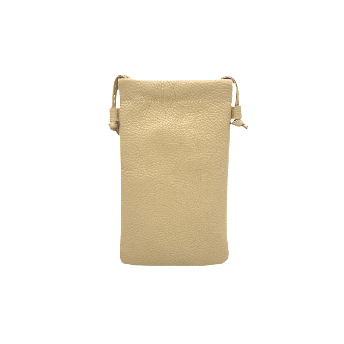 Genuine leather crossbody phone bag, Made in Italy, art. 112628