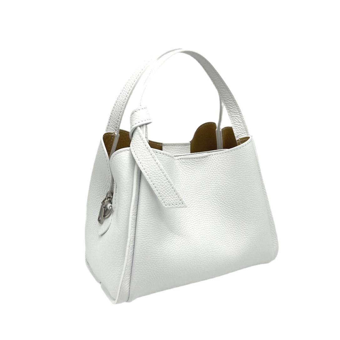 Borsa a mano in vera pelle, Made in Italy, art. 112551