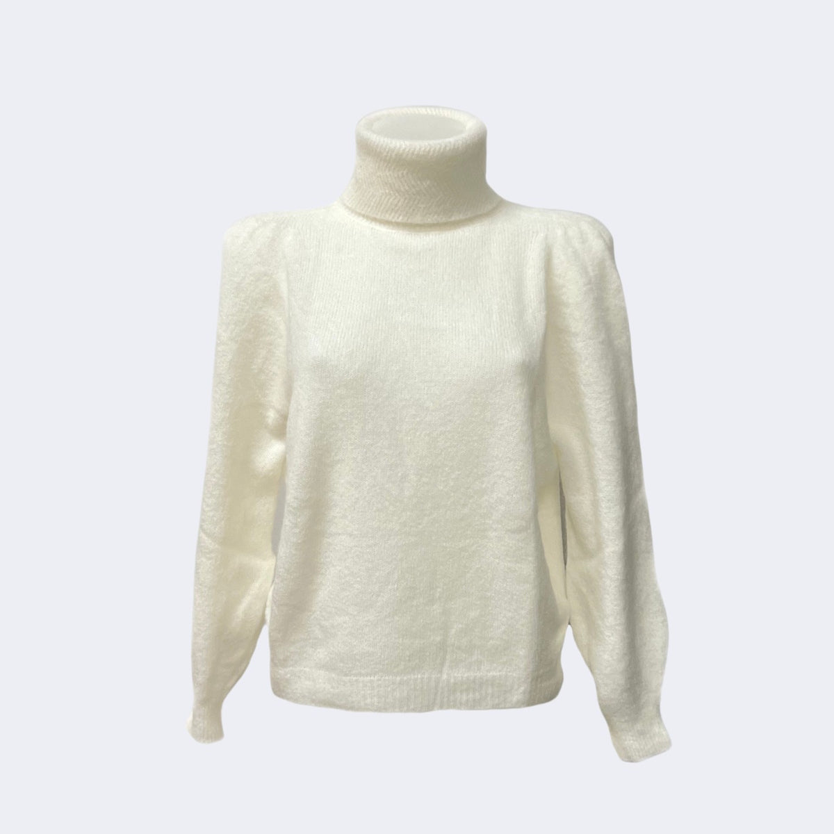 Maglione a collo alto in misto lana baby alpaca, art. 17513