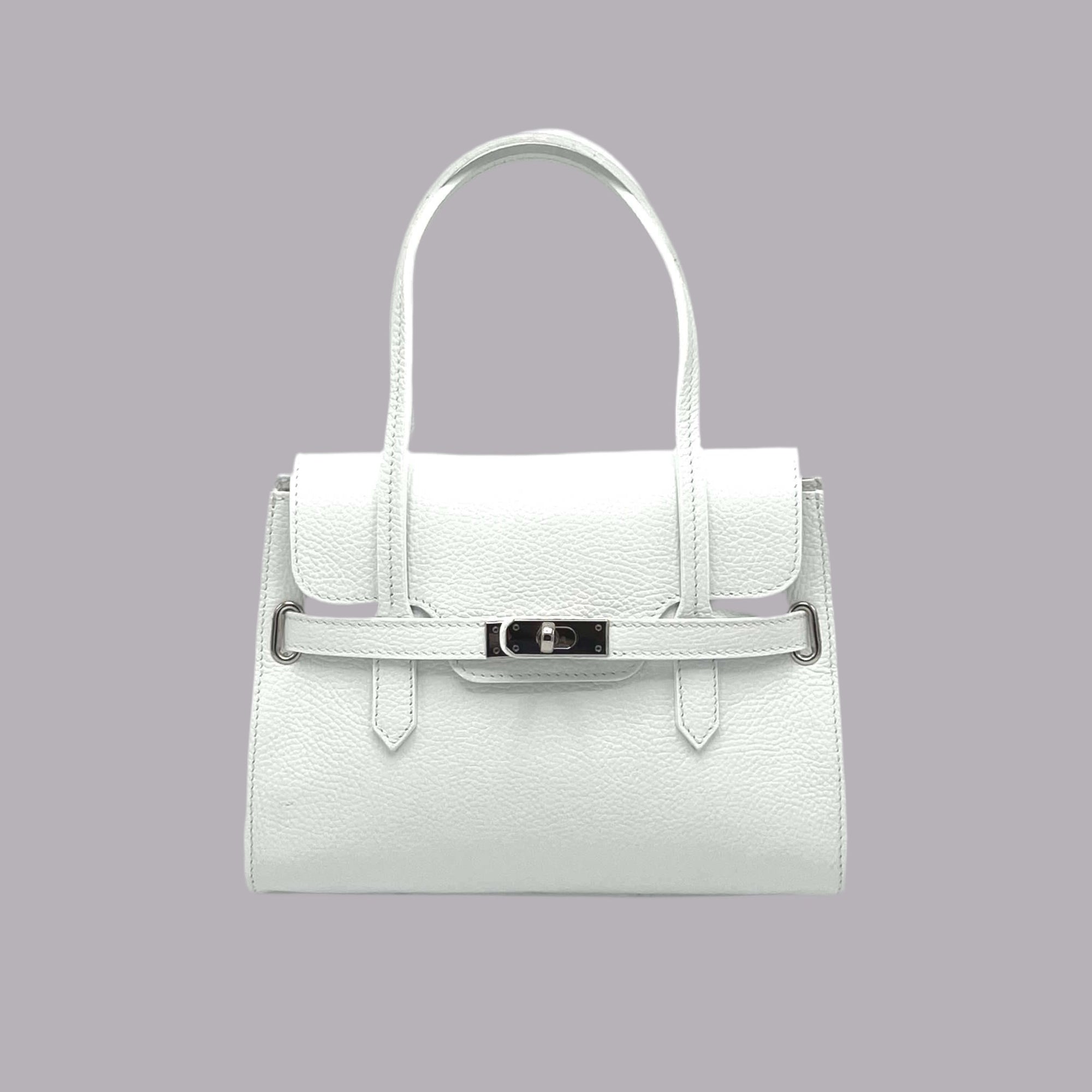 Women's Genuine Leather Shoulder Bag, Made in Italy, art. 112598New