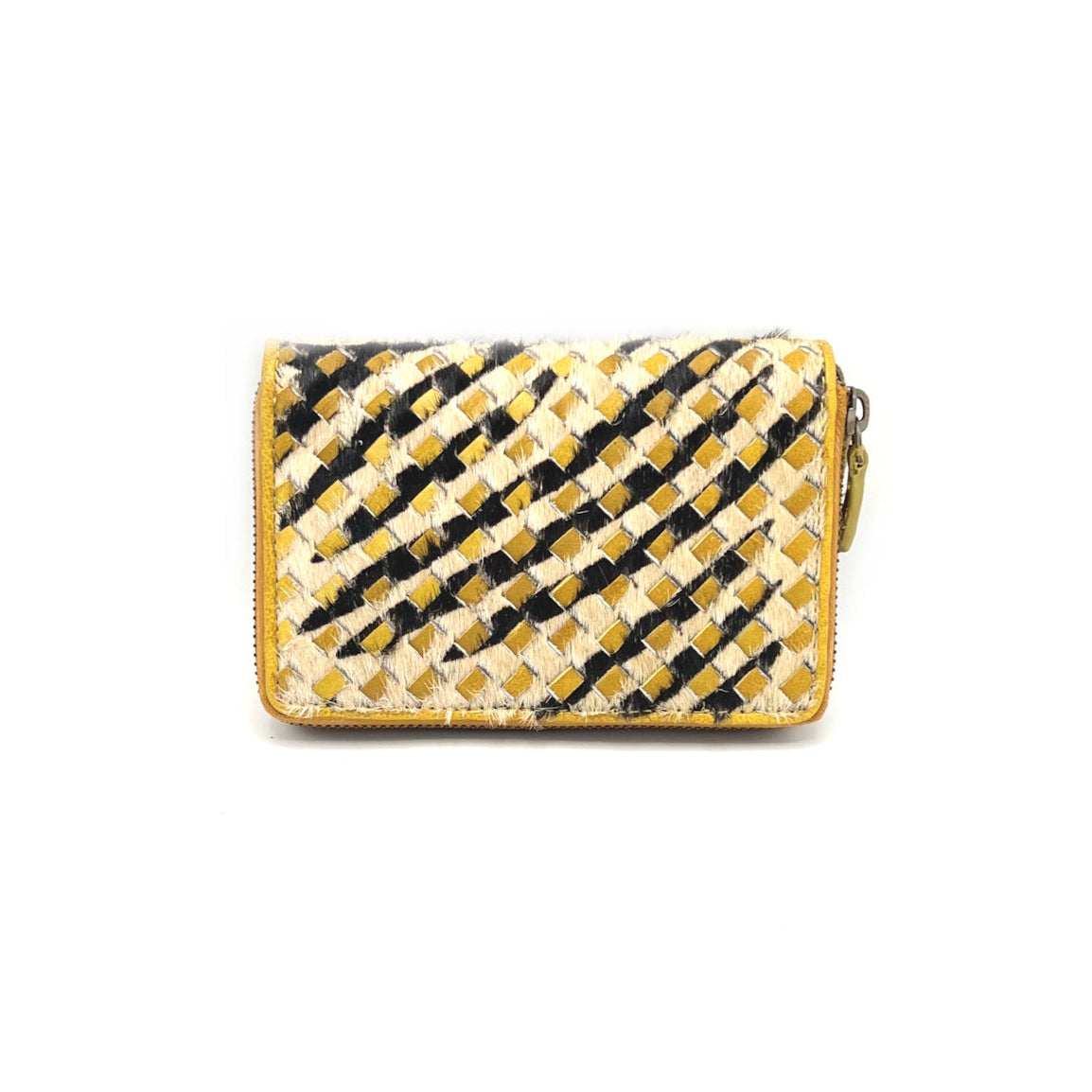 Wallet in washed leather, vintage effect, art. ZE1040