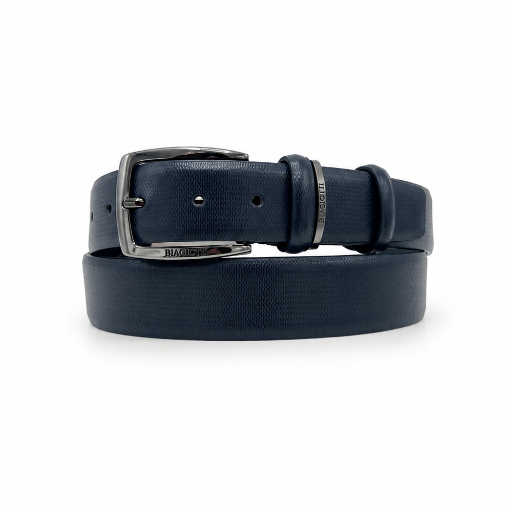 Classic Men's Embossed  Business Belt| BIAGIOTTI Uomo | Art. CLB600-020.290