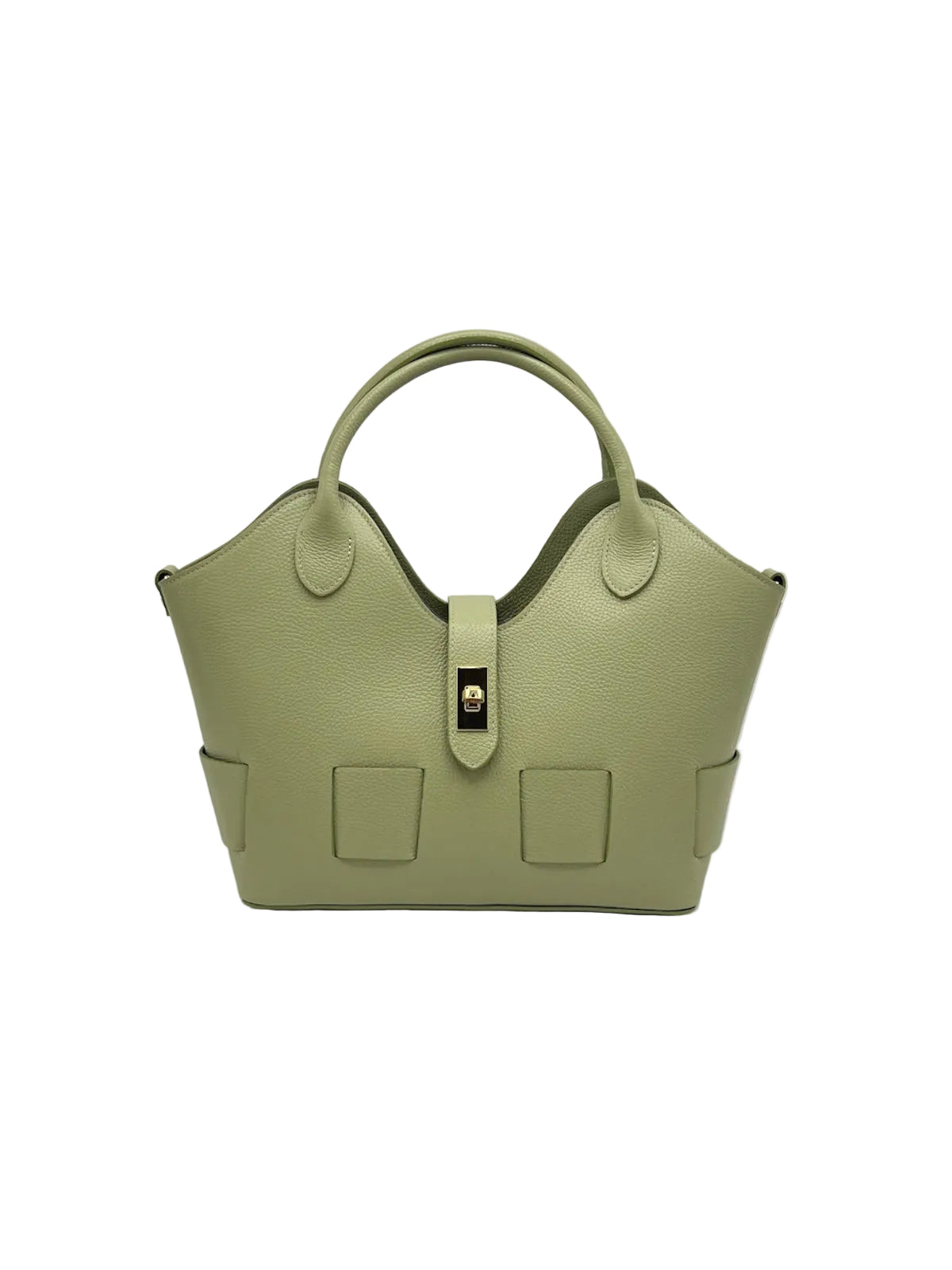 Borsa a tracolla in vera pelle, Made in Italy, art. 112599