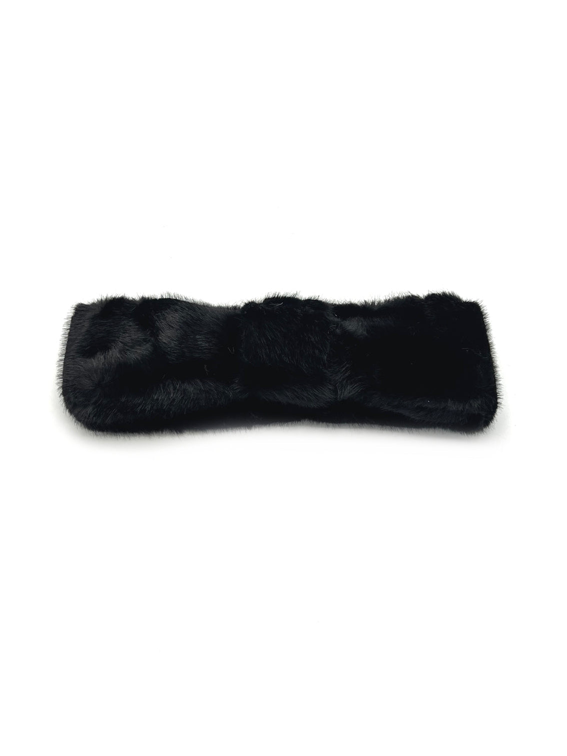 Plush Faux Fur Bow Headband, Fall/Winter, Art. XY-09.532