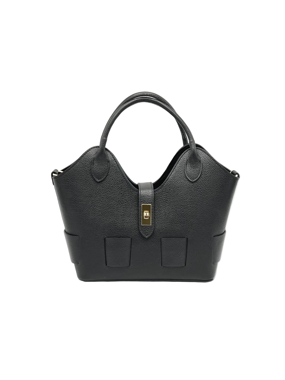 Borsa a tracolla in vera pelle, Made in Italy, art. 112599