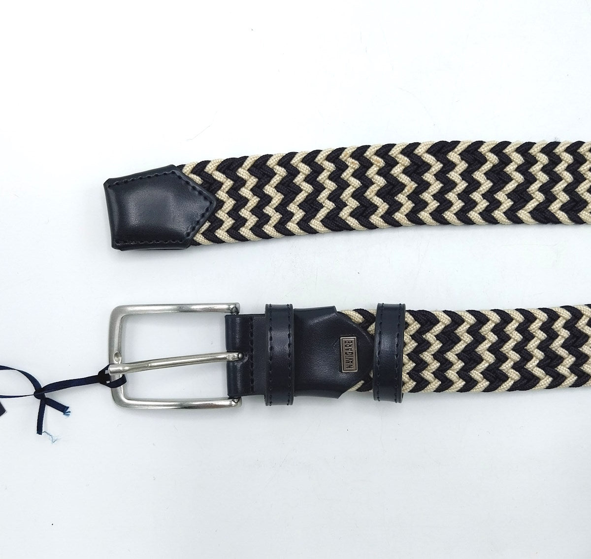 Genuine leather elastic belt, Made in Italy, Navigare, art. A3077/35