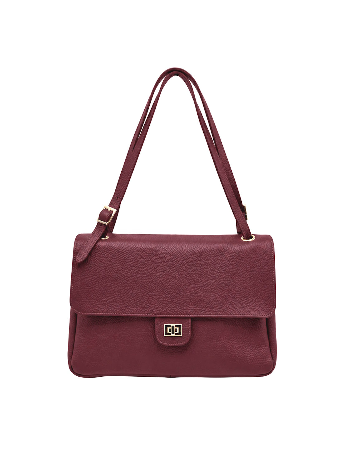 Medium Genuine Leather Shoulder Bag, Made in Italy, art. 112808