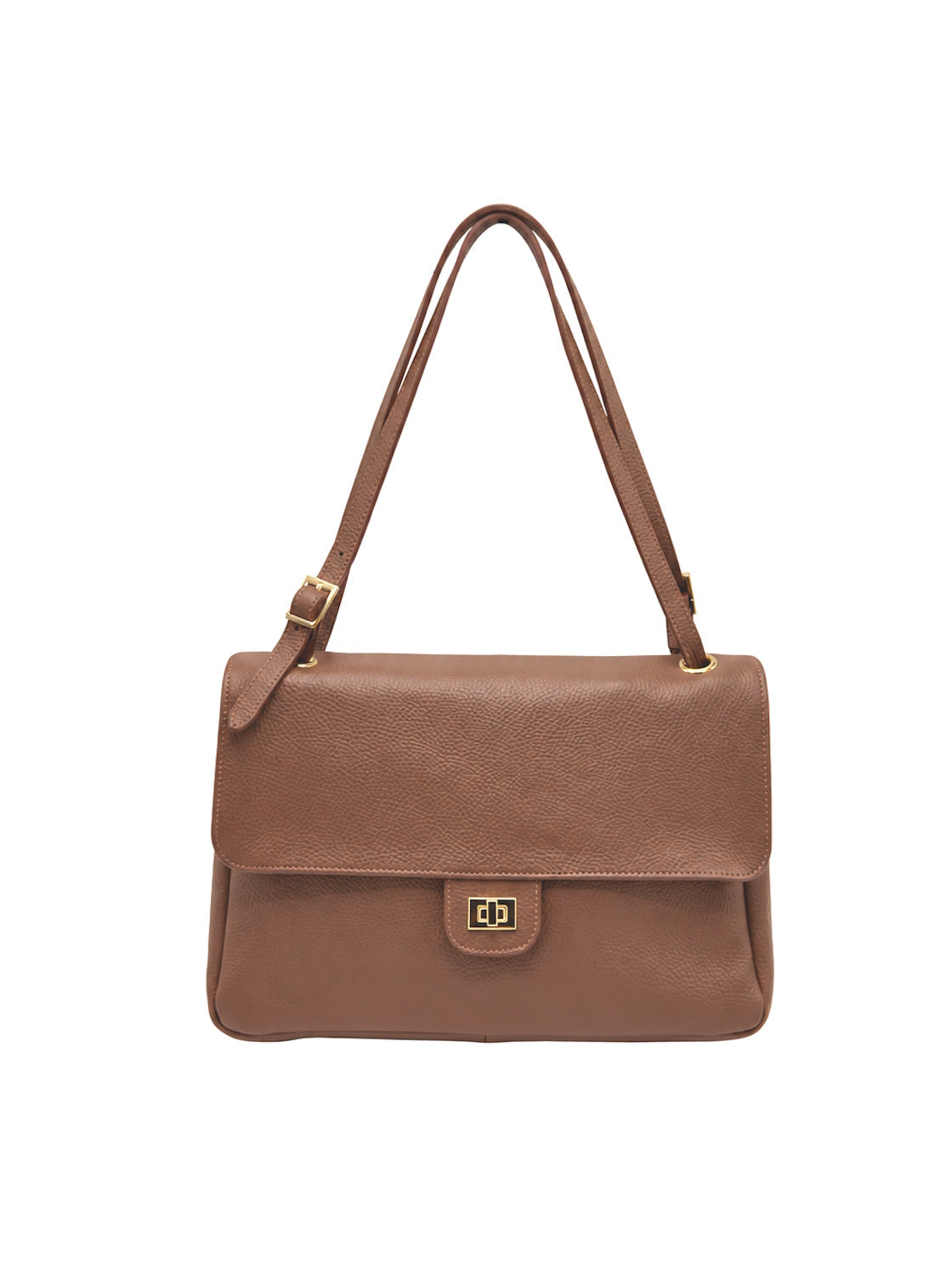 Medium Genuine Leather Shoulder Bag, Made in Italy, art. 112808