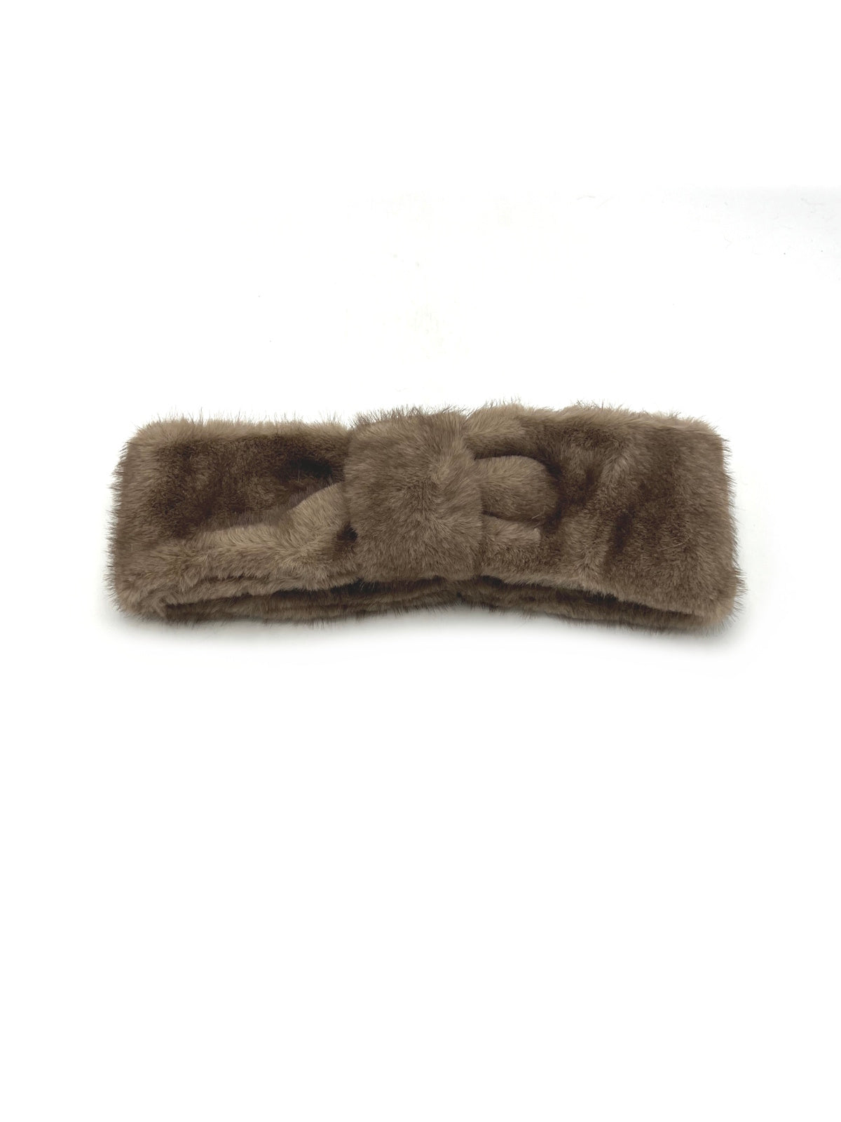 Plush Faux Fur Bow Headband, Fall/Winter, Art. XY-09.532