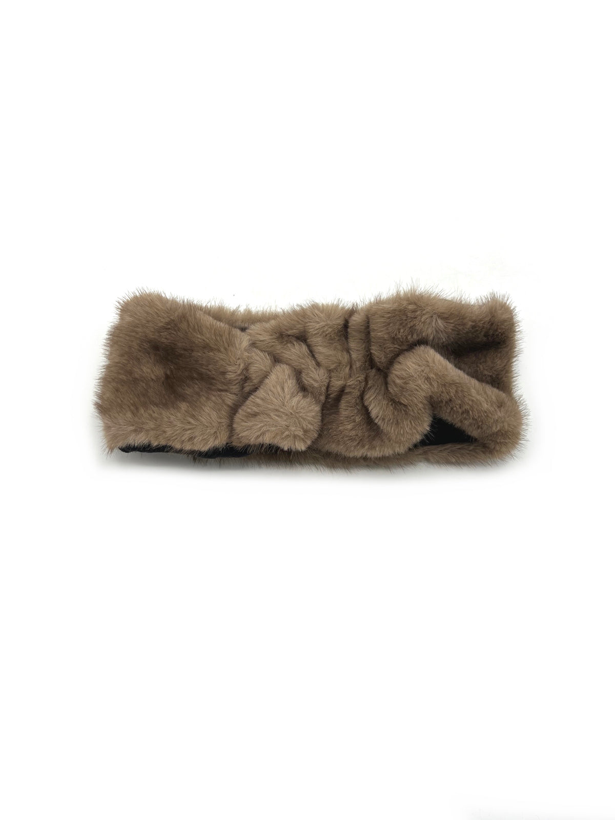 Plush Faux Fur Ruched Headband, Fall/Winter, Art. XY-07.532