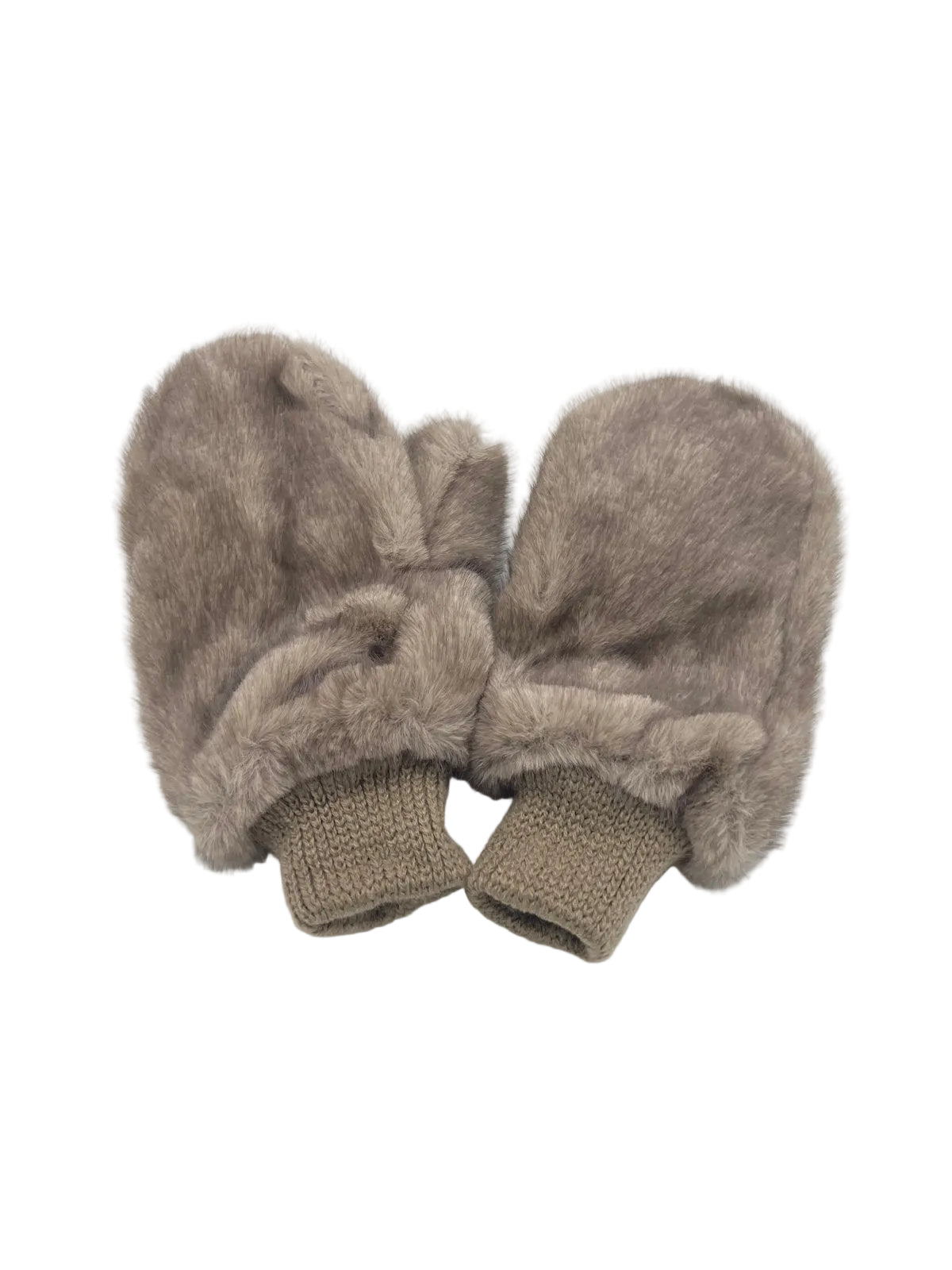 Plush Faux Fur Mittens, Fall/Winter, Art. XY-14.532