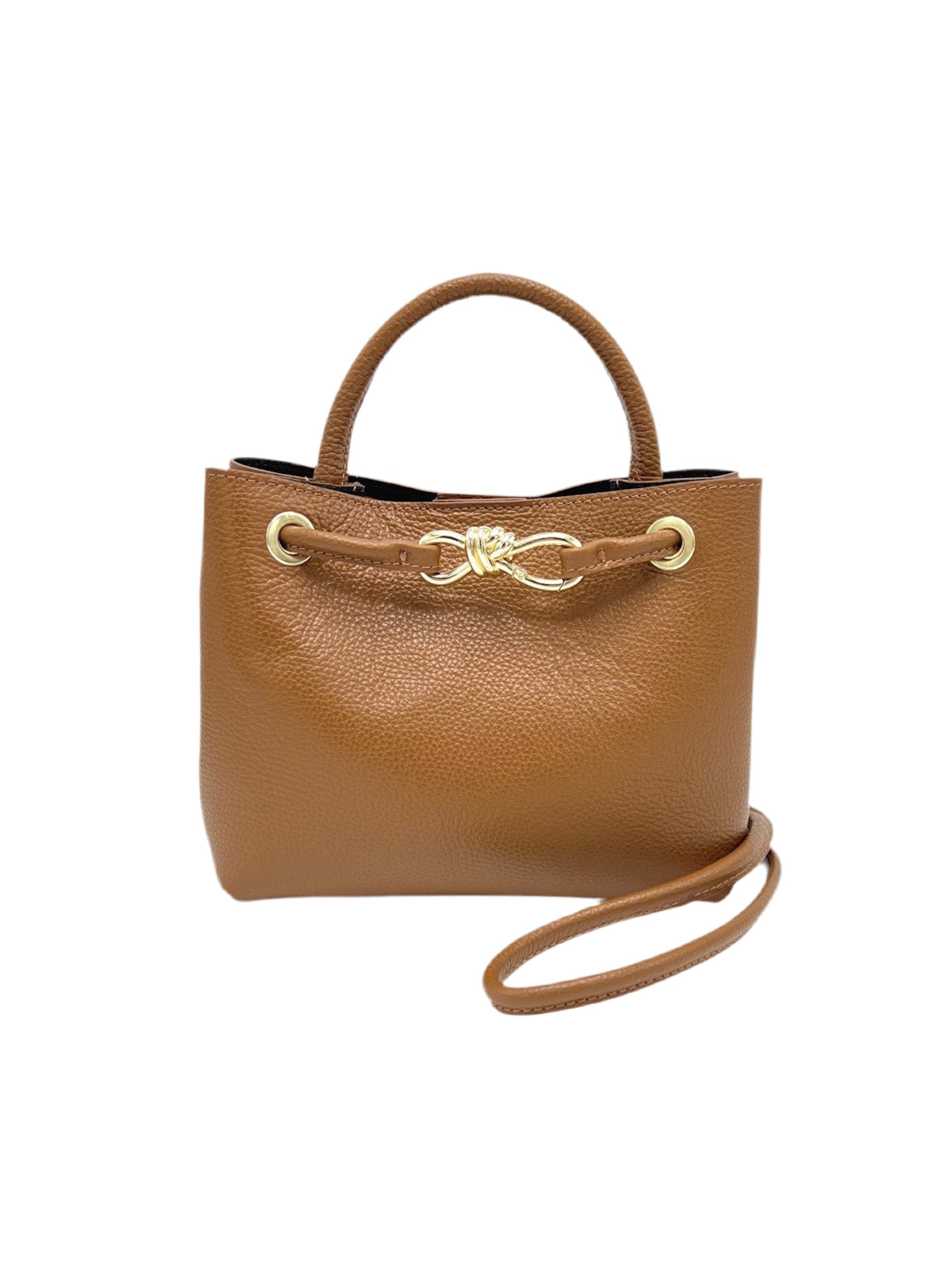 Borsa a tracolla in vera pelle, Made in Italy, art. 112576