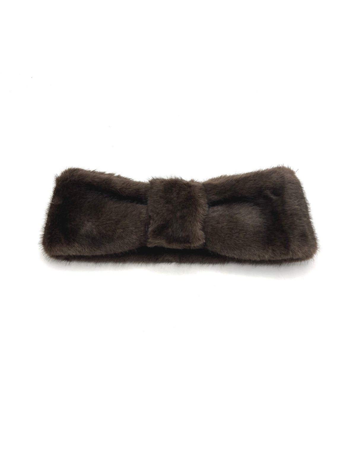 Plush Faux Fur Bow Headband, Fall/Winter, Art. XY-09.532